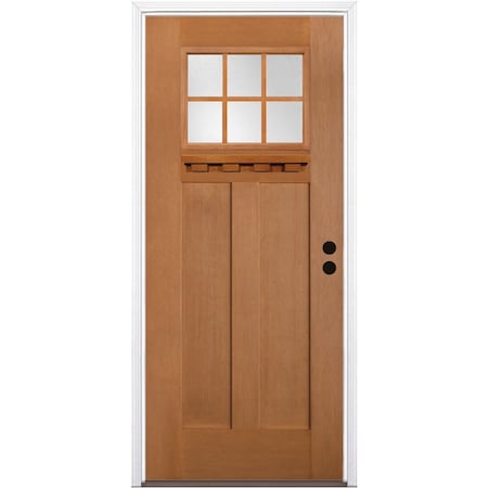 Trimlite Exterior Single Door, Left Hand/Inswing, 1.75 Thick, Fiberglass 2868LHISPFGHER2066C491610BB